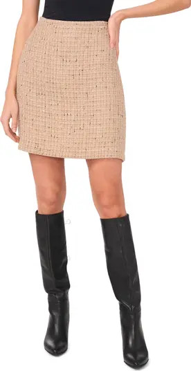 Vince Camuto Tweed A-Line Miniskirt | Nordstrom | Nordstrom