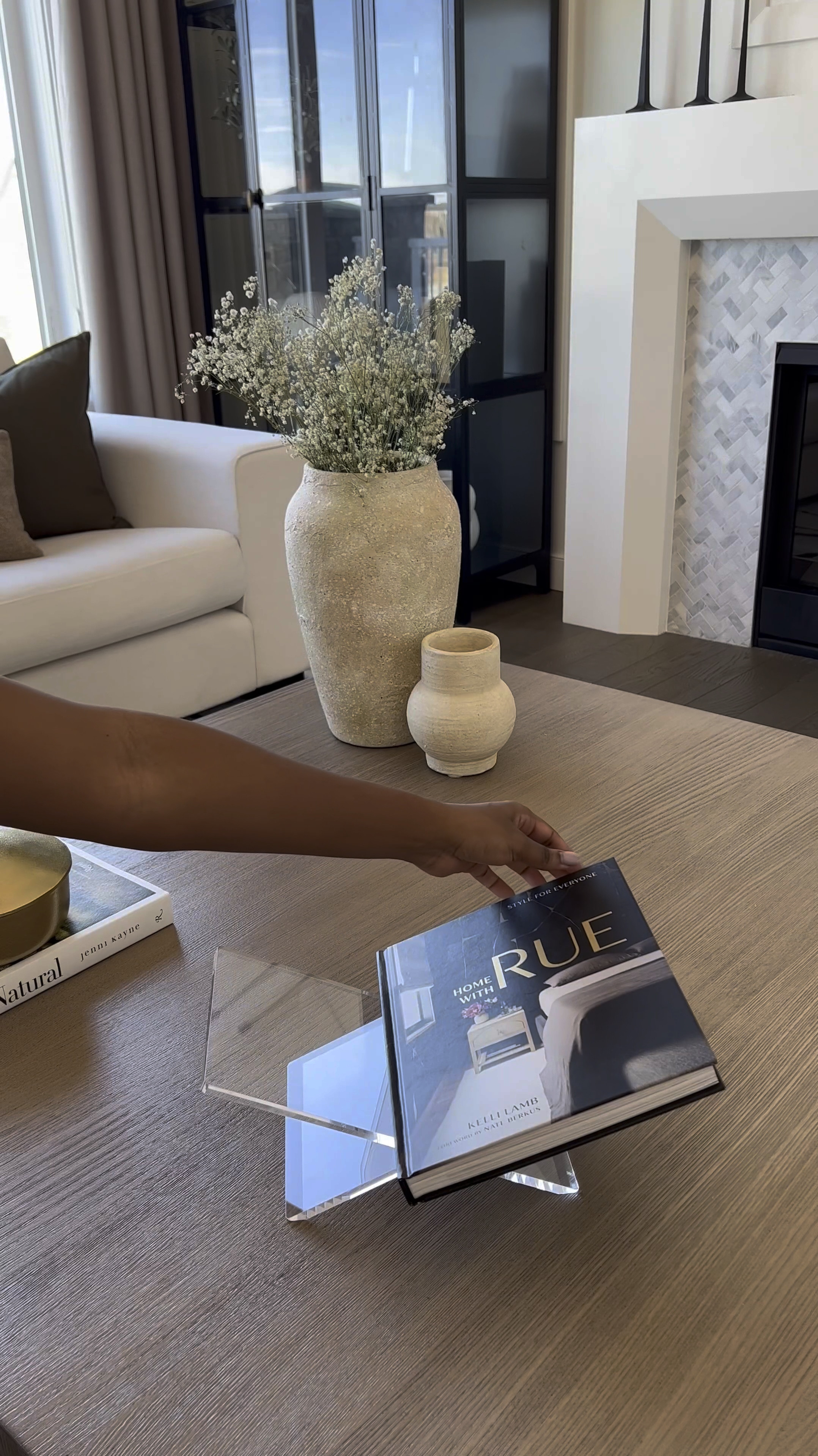 Transform your living room with style! Shop my living room featuring the Shadow Play Tatum Cocktail Table – a design statement that beautifully highlights the grace of gray elm veneer. 🛋️✨ #LivingRoomStyle #DesignInspiration # LTKMostLoved

#LTKstyletip #LTKVideo #LTKhome