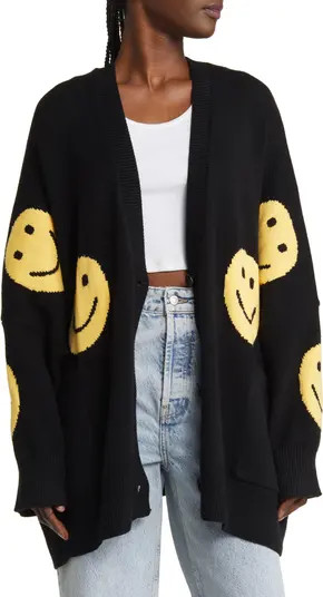 Oversize Open Front Cardigan | Nordstrom