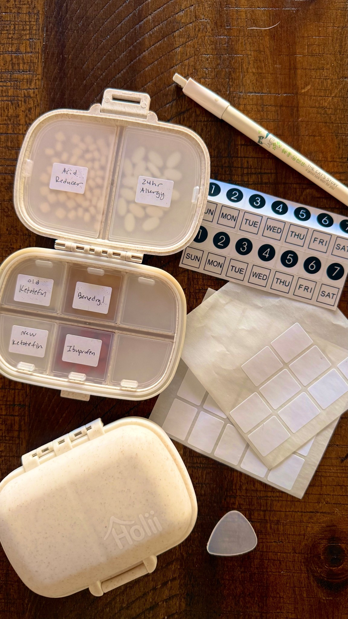 Being a girlie with chronic illness I have to carry around what feels like a mini pharmacy on the daily, and I found these cute little pill organizers to throw in my purse and night stand 👌🏻 from Amazon!

#LTKGiftGuide #LTKActive #LTKselfcare