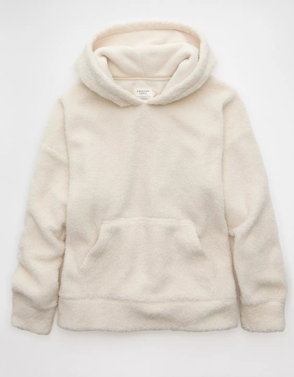 AE Sherpa Fleece Hoodie | American Eagle Outfitters (US & CA)