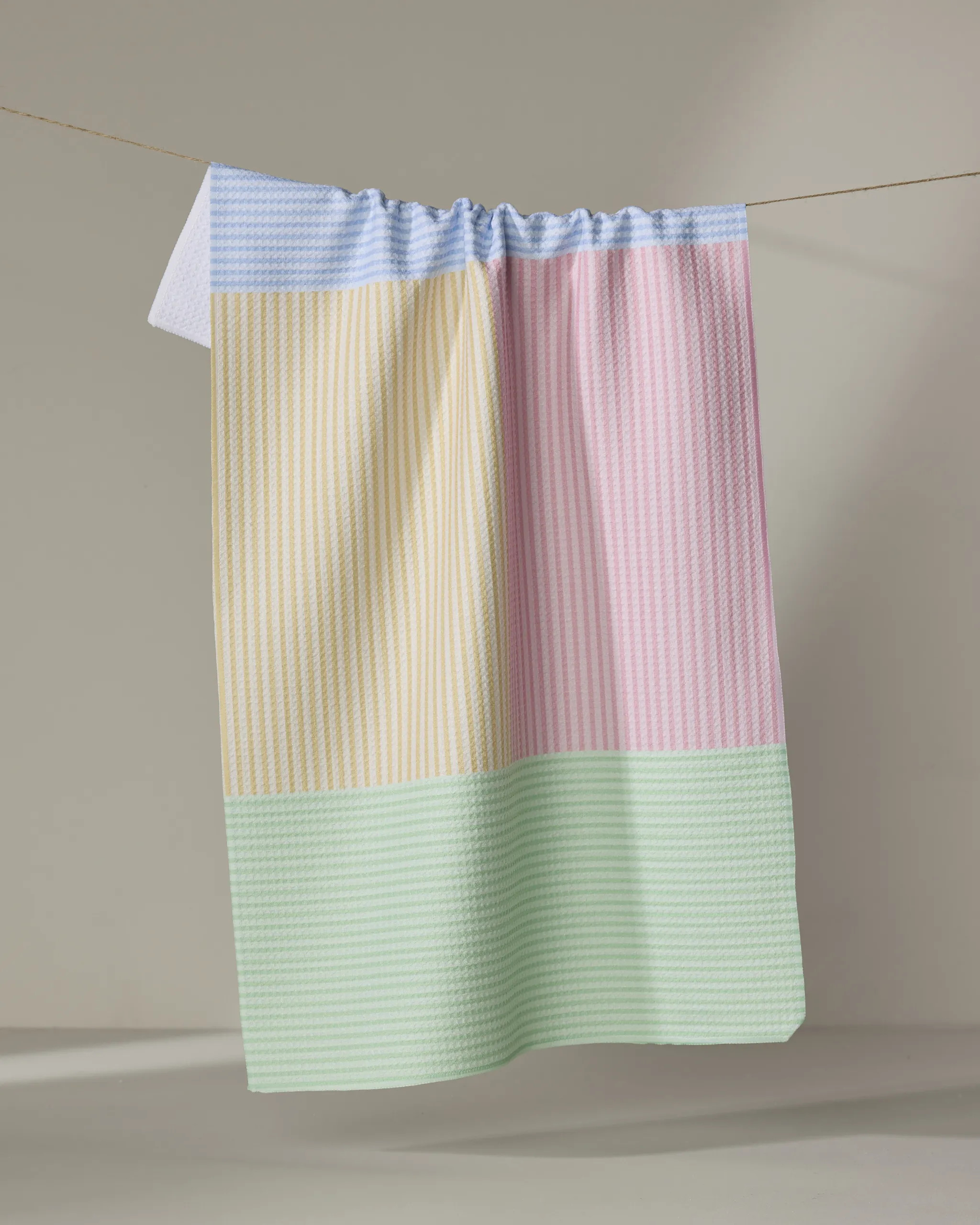 Mr Fun Stripes Tea Towel | Geometry | Geometry