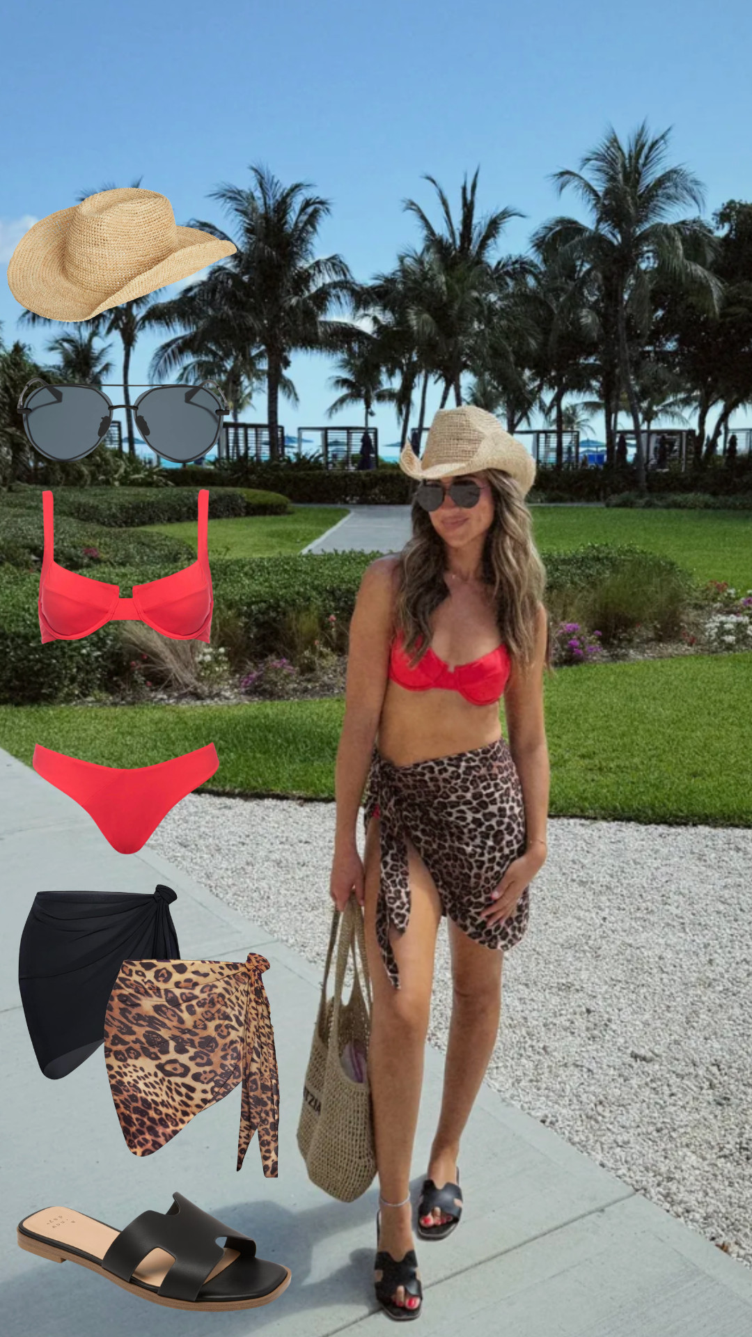 I loved this entire resort look! Perfect for any tropical vacation coming up!

vacation swimwear tropical bikini swimsuit raffia coverup 

 #LTKSeasonal #LTKSwim #LTKTravel