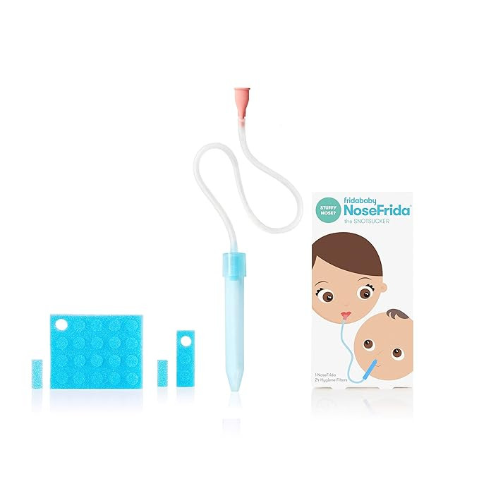 Baby Nasal Aspirator NoseFrida the Snotsucker with 24 Extra Hygiene Filters by Frida Baby | Amazon (US)