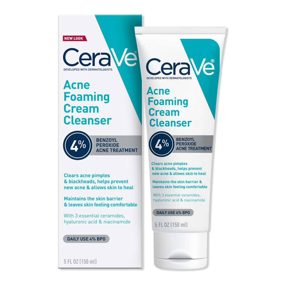 Acne Foaming Cream Cleanser BPO 4% | Ulta