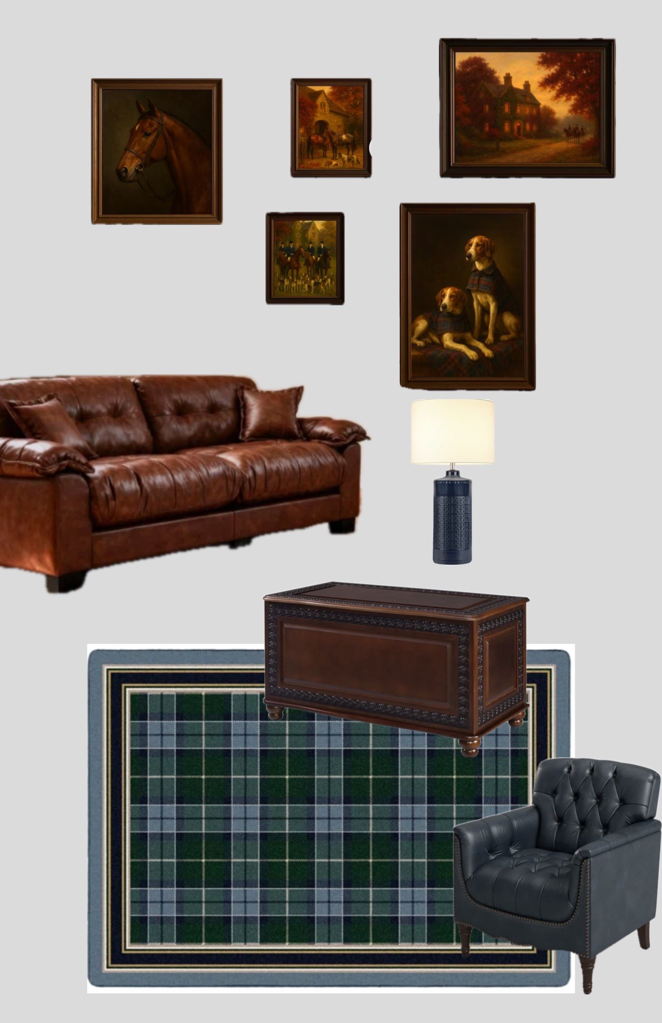 Ralph Lauren inspired family room/living room idea. Preppy living room/family room inspo  

#LTKHome