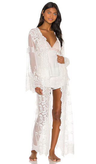 Madonna Robe in White | Revolve Clothing (Global)