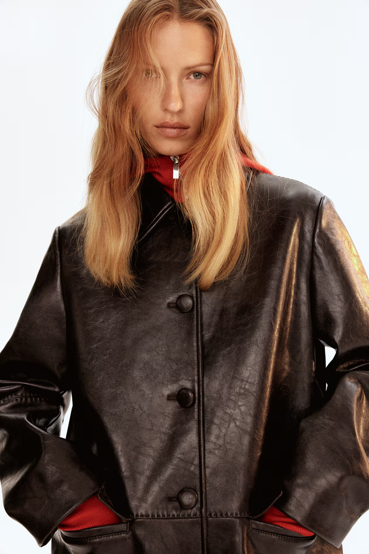 Coated jacket | H&M (UK, MY, IN, SG, PH, TW, HK)