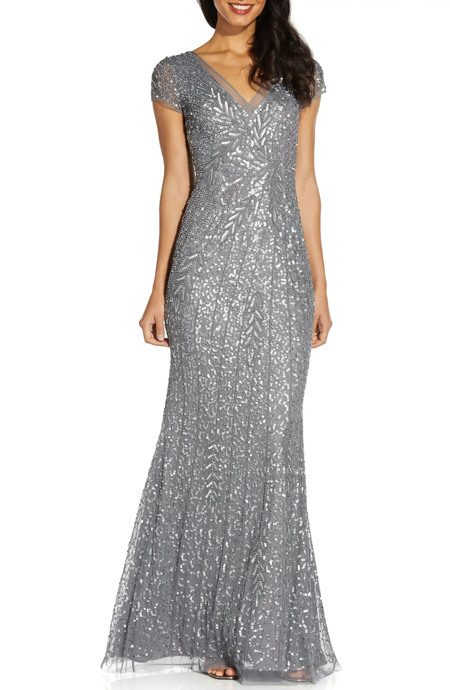 Beaded Mermaid Gown | Nordstrom