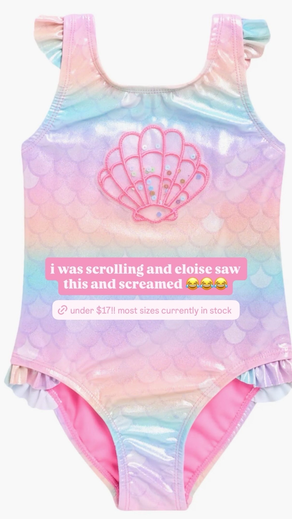 Eloise screamed when she saw this 🤣💗💗💗💗

#LTKSwim #LTKTravel #LTKKids