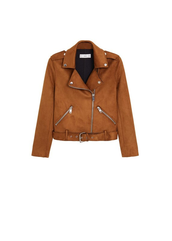 MANGO Jacke 'Seul-I' in cognac | ABOUT YOU (DE)