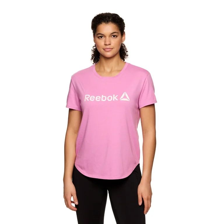 Reebok Women’s Identity Short Sleeve Graphic T-Shirt, Sizes XS-3XL | Walmart (US)