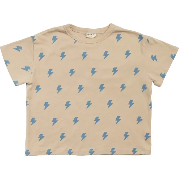 Bolt Tee, Tan | Maisonette