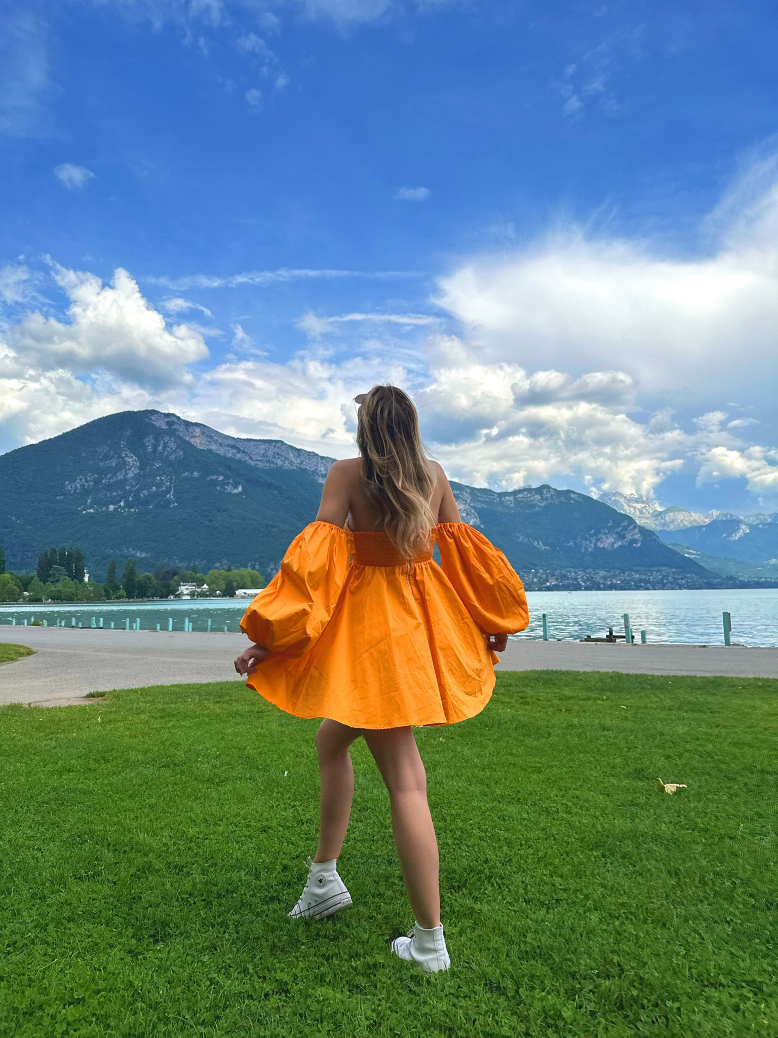 Talk about DREAMY!! This is the ultimate summer dress—made me feel like a princess!!🍊🧡

#LTKSeasonal #LTKtravel #LTKstyletip