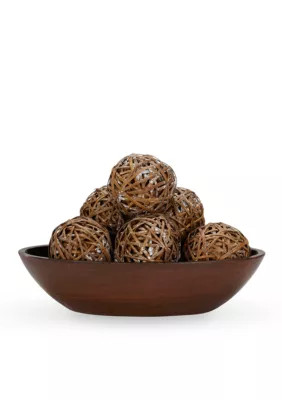 Nearly Natural Decorative Balls | Belk