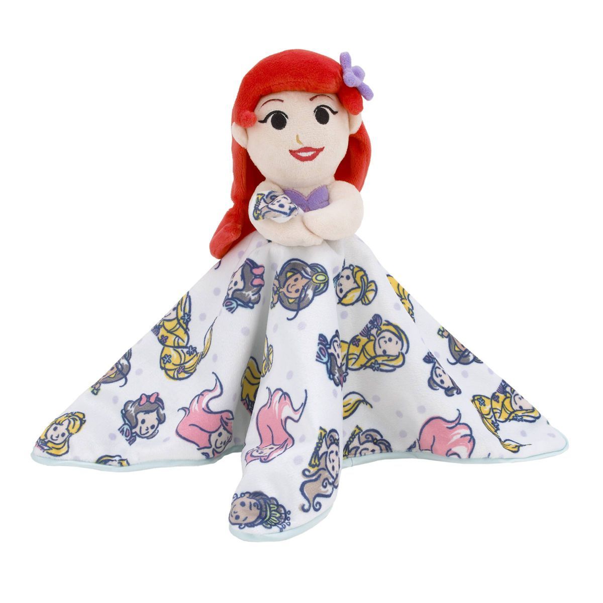 Disney Ariel and Princess Lovey Security Reversible Blanket | Target