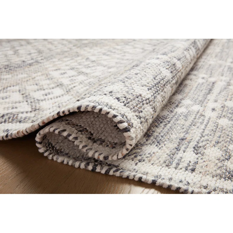 Angela Rose x Loloi Reversible Rivers Denim / Ivory Area Rug | Wayfair North America