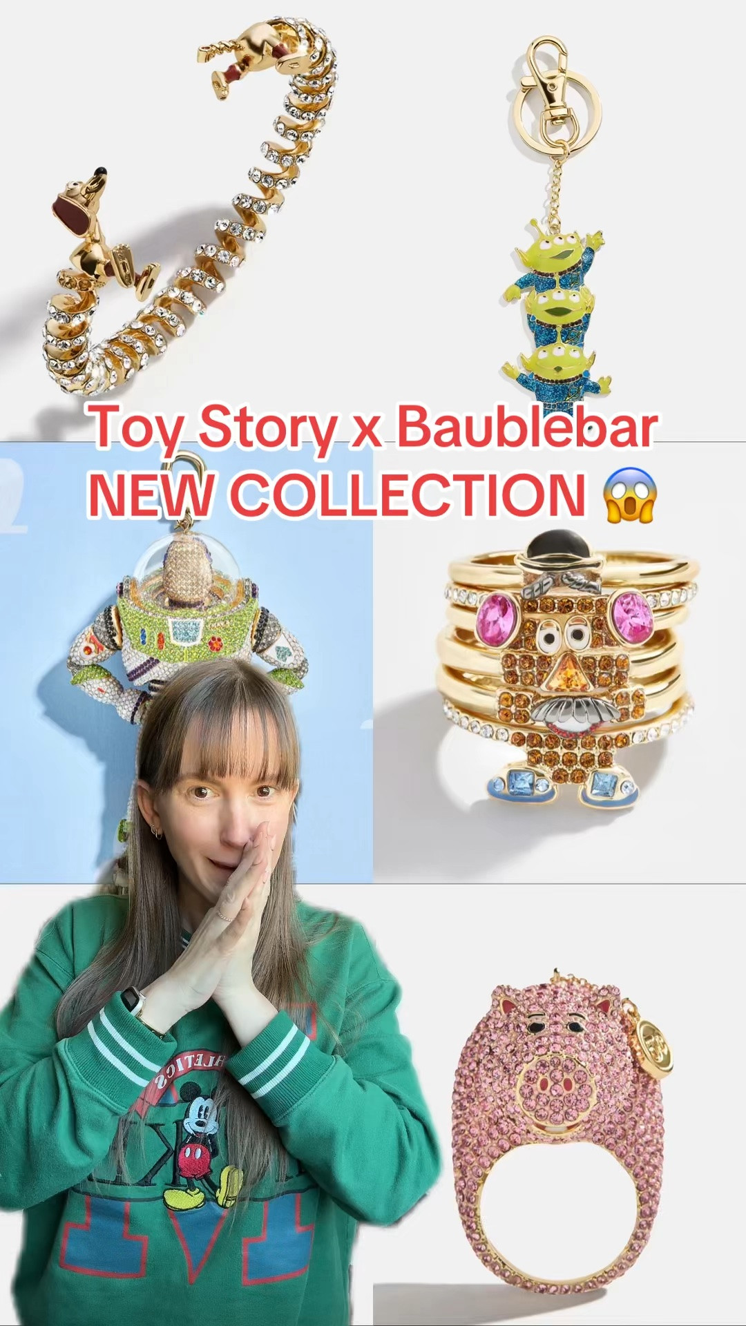 The new @baublebar @disney Toy Story 5 drop is INSANELY GOOD! I have zero connection to Bauble Bar or Disney but dang I wish I did cuz y’all this collection is so freaking cute! Slinky cuff and potato head ring stack are my personal faves, but honestly it’s all adorable!
.
.
.
#disneyadult #toystory5 #baublebar #disneyjewelryfinds #toystory

#LTKvlog #LTKootd #LTKTravel