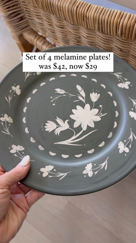 Melamine plates on sale now!! Perfect for patio dining!! 

#LTKsalealert #LTKhome #LTKfindsunder50