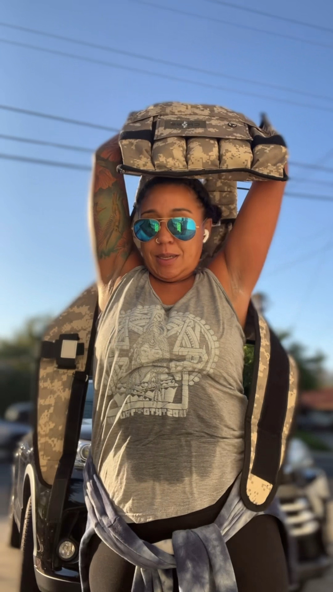 🏃🏾‍♀️‍➡️I got up early this Saturday and went on a 3-mile walk with 50 lbs in my weighted vest. It was time to level up, so I grabbed this CROSS101 Adjustable Weighted Vest (20–140 lbs with shoulder pads 🙌🏽).

Adding weight isn’t just about building muscle — it’s about building resilience. For me, working out is how I manage anxiety, complex PTSD, and now perimenopause. Every drop of sweat reminds me that I’m stronger than what tried to break me.

💛 I’m not just doing this for me — I’m doing it for the women I’ll be helping through The Souza Foundation. If I can carry this weight, I can carry them too.

#WeightedVestWorkout #MentalHealthMatters #TraumaHealing #ConfidenceAfterTrauma #WomenEmpoweringWomen #TheSouzaFoundation

#LTKActive #LTKOver40