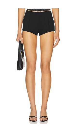 superdown Reese Hot Shorts in Black. - size XS | Revolve Clothing (Global)