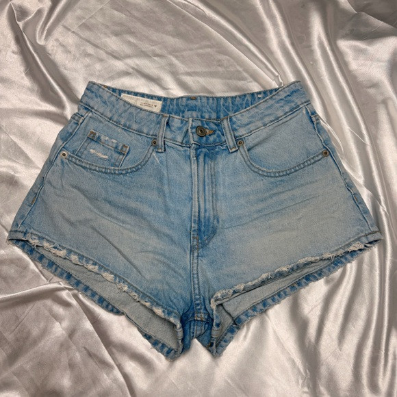 Zara Light Wash Denim Shorts | Poshmark