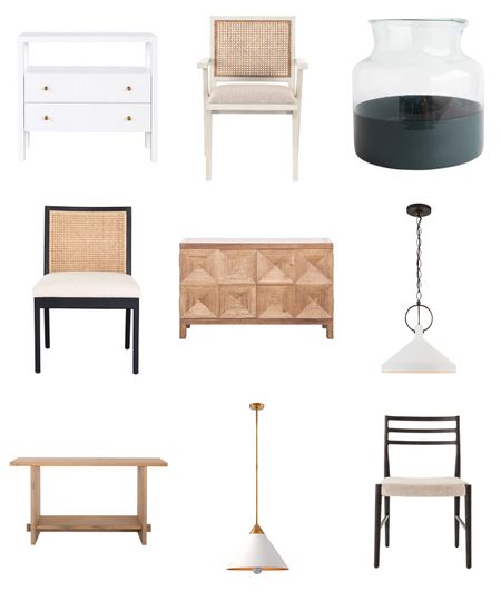 Furniture and lighting from McGee and Co on sale! We have the fluted drawer nightstand and love them. The navy vase I use throughout our home year round and the dining chairs our friends have and are so comfortable!

#LTKsalealert #LTKhome