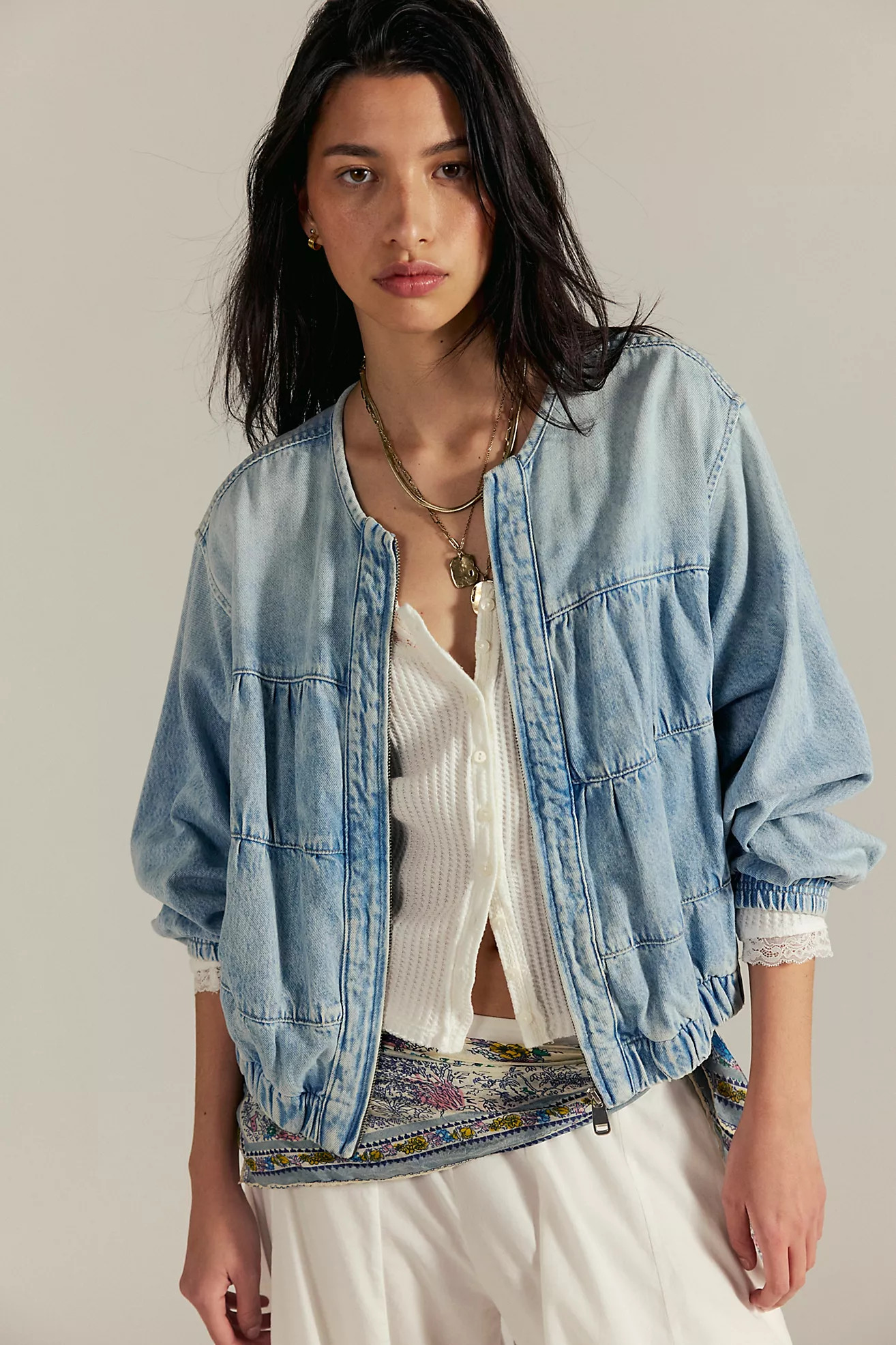 We The Free Layla Denim Jacket | Free People (Global - UK&FR Excluded)