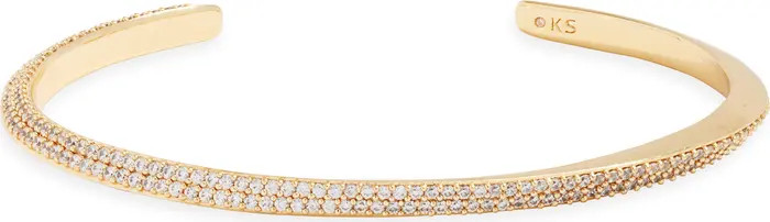 Kendra Scott Ella Crystal Pavé Cuff Bracelet | Nordstrom | Nordstrom
