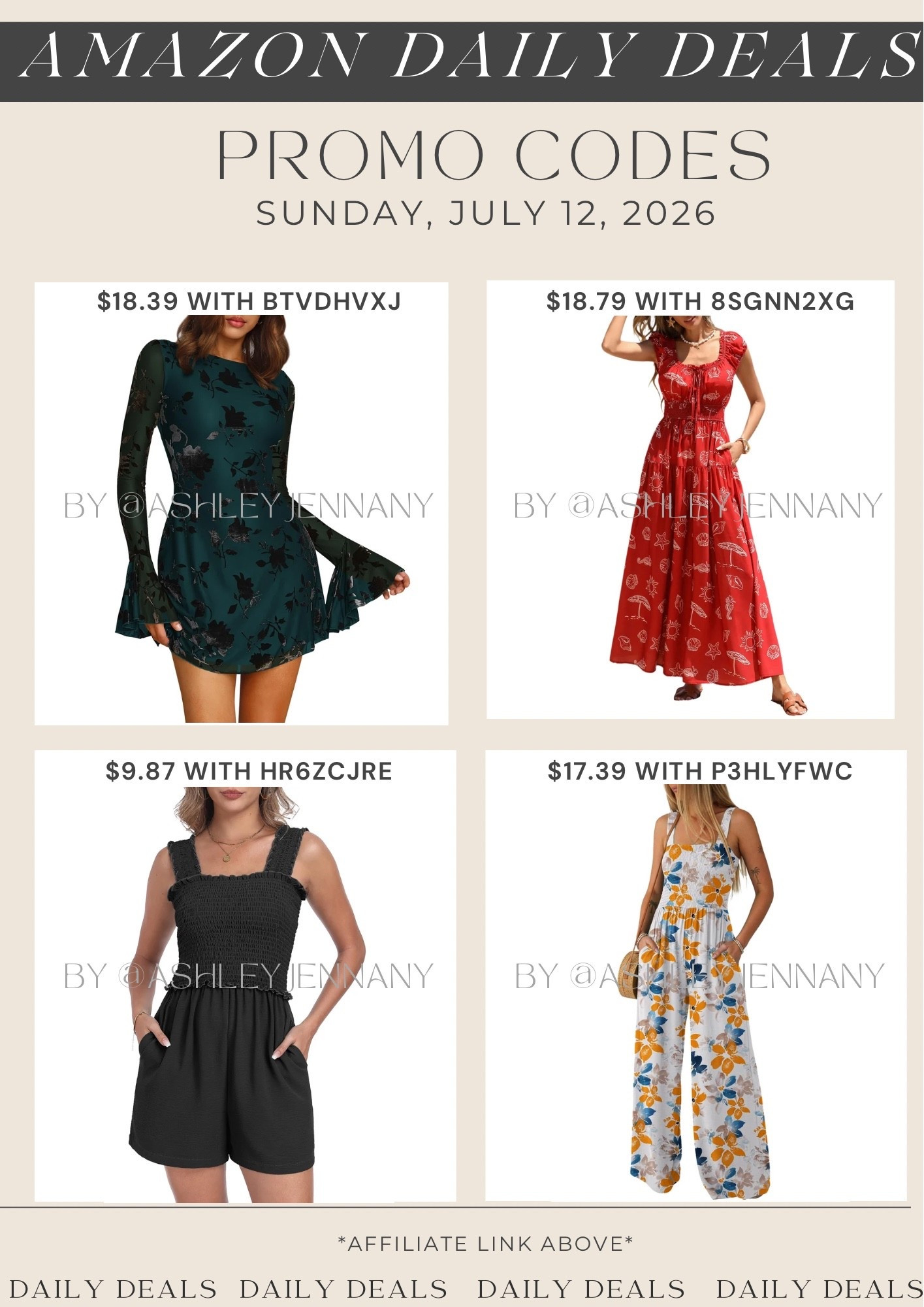 Amazon deals

#LTKSaleAlert #LTKMidsize #LTKootd