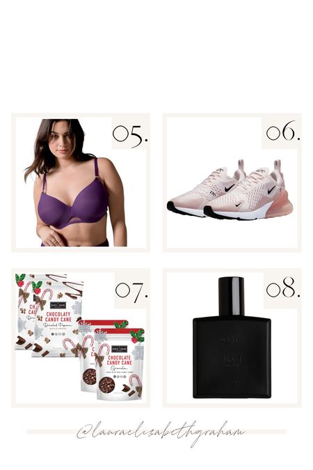 November top 8:

5. Soma Bodify Bra 
6. Pink Nike Air Max
7. Safe and Fair Holiday 
8. DIME Beauty Cologne 

#LTKGiftGuide #LTKfit #LTKHoliday