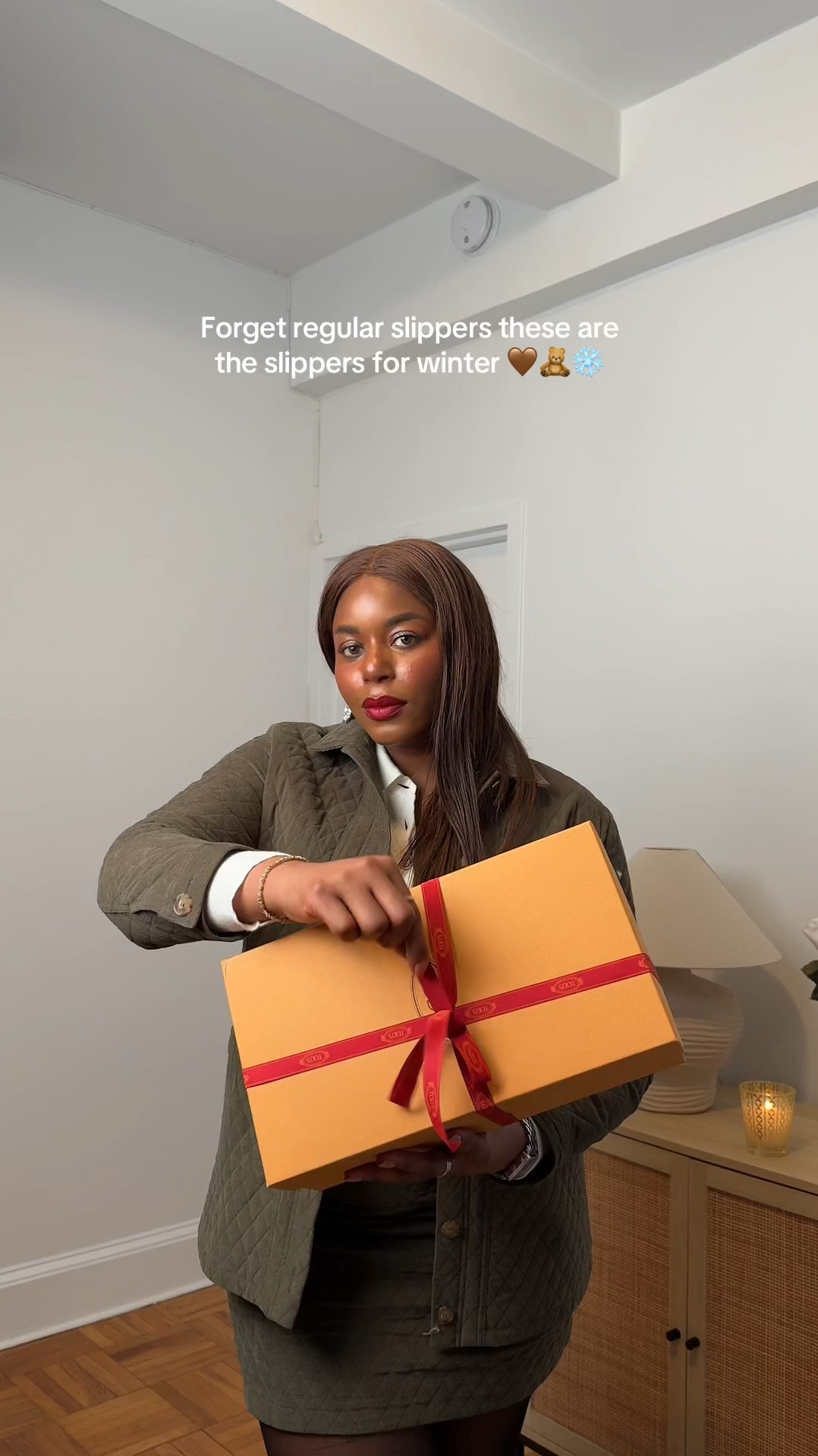 Forget regular slippers! Elevate your comfort with these fur moccasins from Tod’s. So luxurious and a great way to elevate your comfort. Linking similar styles to Steve Madden as well! … For more links to christmas outfits, mens gift guide, gift guide for her, holiday outfits, stocking stuffers, white elephant gift, gifts for her, gift guide for him, new years eve outfits, follow me on LTK! ✨

#LTKStyleTip #LTKHoliday #LTKGiftGuide