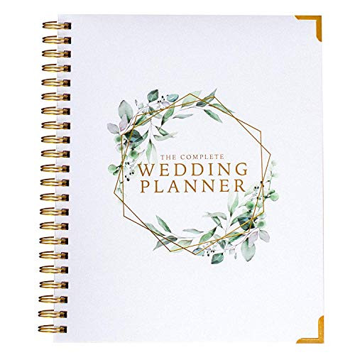 Wedding Planner & Organizer - Floral Gold Edition - Diary Engagement Gift Book & Bride To Be Coun... | Amazon (US)