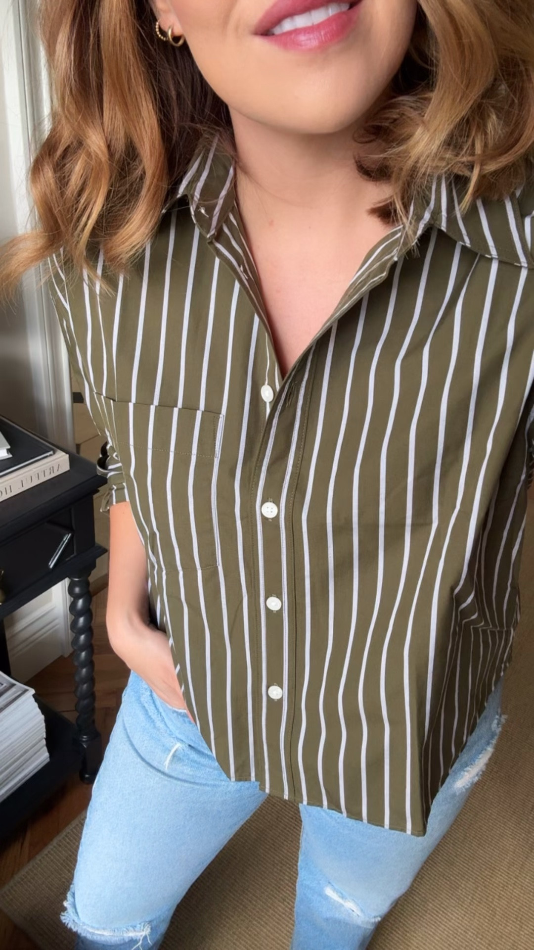 Striped button downs forever… a classic any time of year! 

#LTKSeasonal #LTKMidsize #LTKFindsUnder100