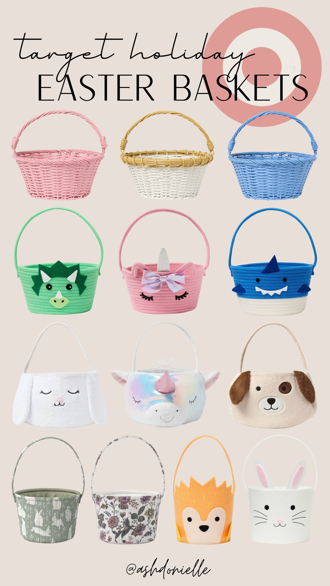 Target Easter baskets

aesthetic Easter basket ideas
neutral Easter basket styling
preppy Easter basket theme
kids Easter basket essentials
toddler Easter basket setup
elevated Easter basket fillers
spring themed gift baskets
pastel Easter basket decor
classic wicker Easter baskets

#LTKKids #LTKSeasonal #LTKSaleAlert