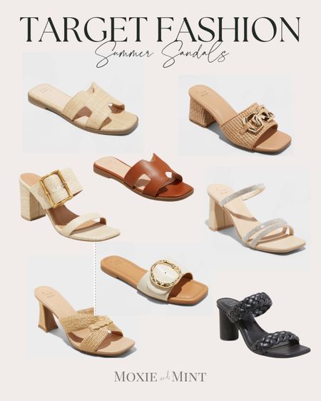 Summer sandals at target are so fashionable and look highend! Sandals for all occasions!

#LTKshoecrush #LTKover40 #LTKSeasonal