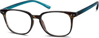 Square Glasses 127925 | Zenni Optical (US & CA)