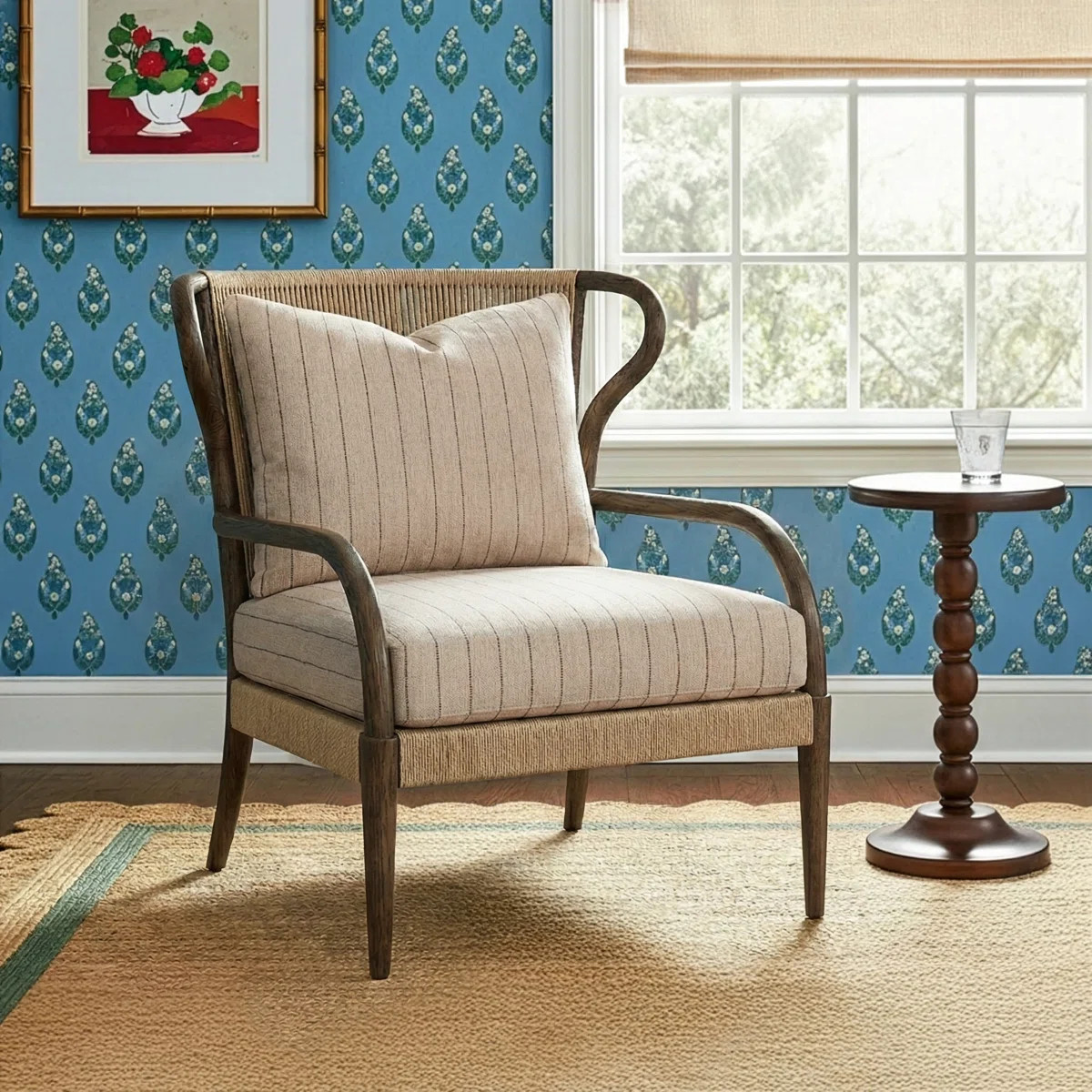 Amber Lewis x Four Hands Amira Chair & Reviews | Birch Lane | Birch Lane