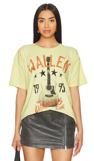 Morgan Wallen Dangerous Tour Merch Tee in Lemon | Revolve Clothing (Global)