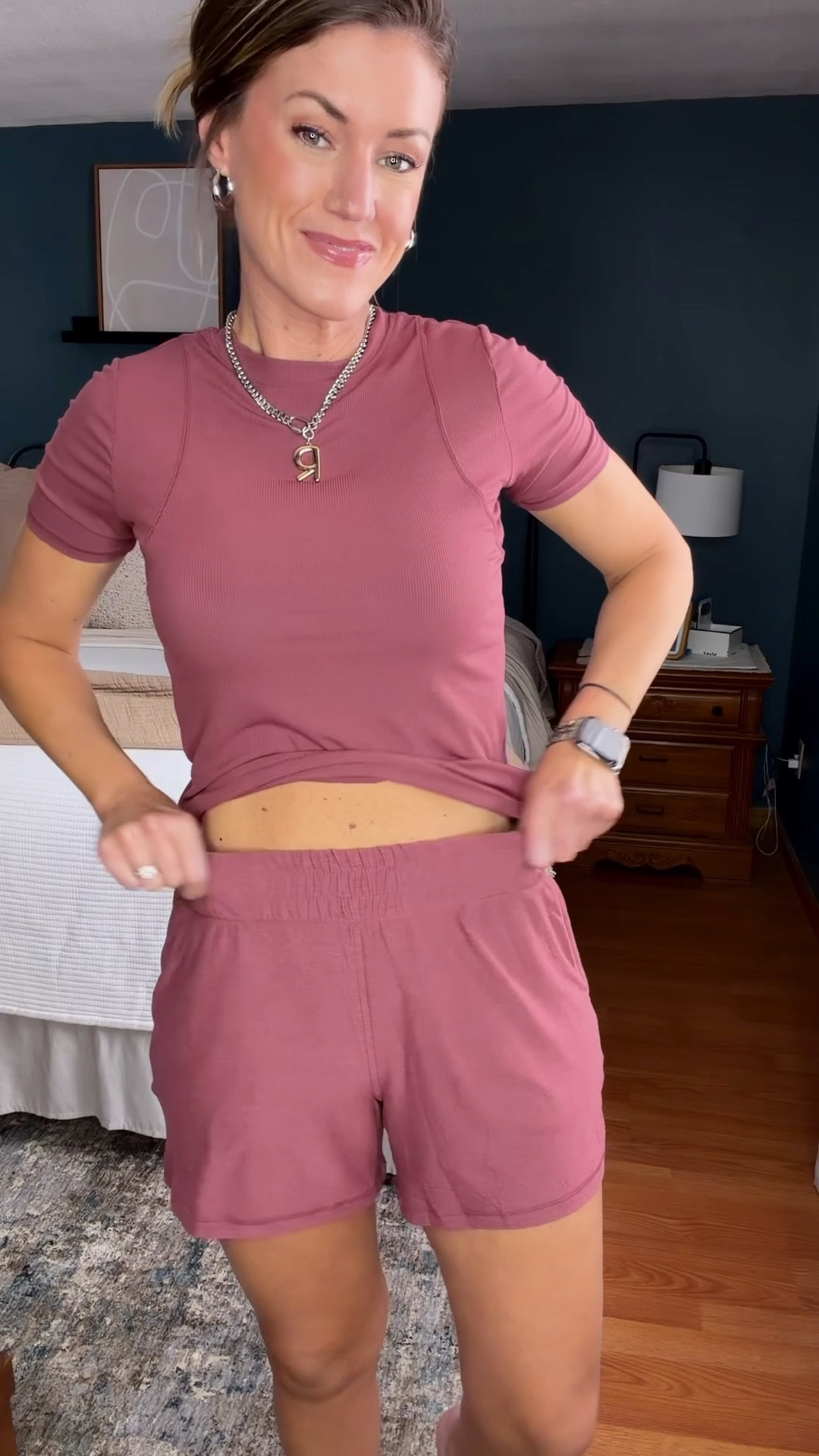 The best $7 shorts you will ever buy. 
Top/small
Jacket/ smalll
Shorts/ medium
Shoes/ size down if between 


#LTKmomlife #LTKActive #LTKSeasonal