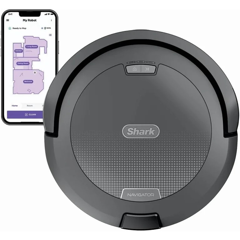 Shark Navigator Robot Vacuum with SmartPath Navigation and Self-Cleaning Brushroll, Powerful Suct... | Walmart (US)