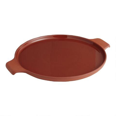 Round True Terracotta Serving Platter | World Market