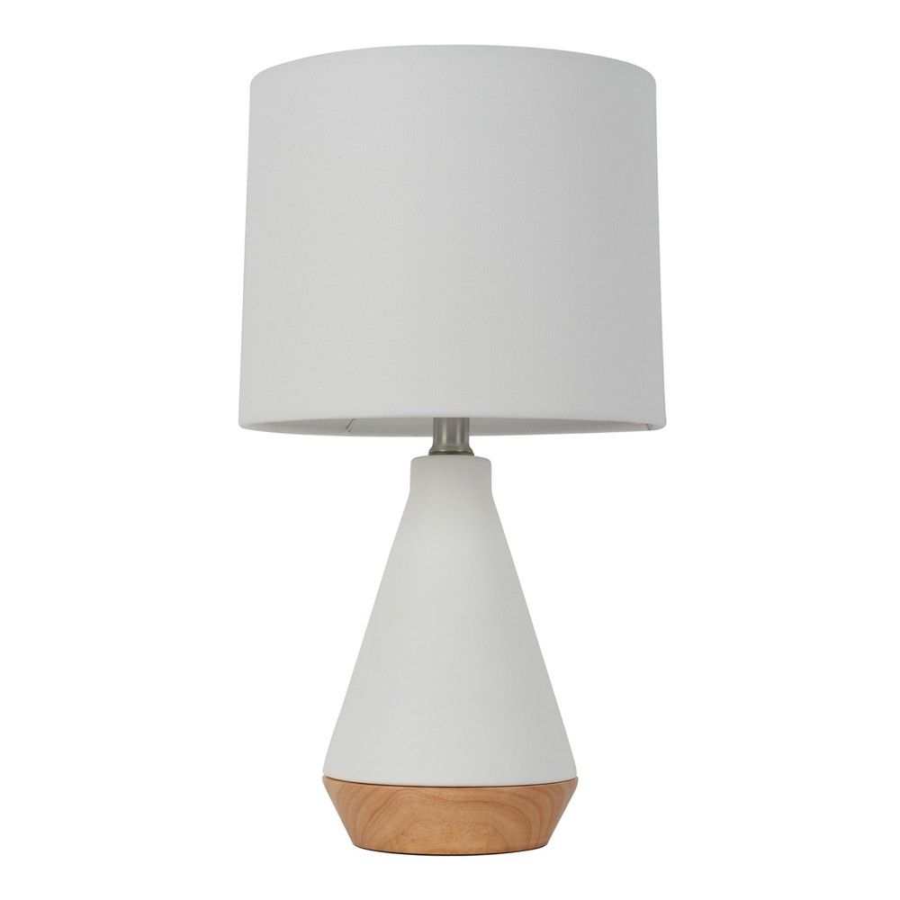 Modern Tapered Ceramic Table Lamp White - Project 62 | Target