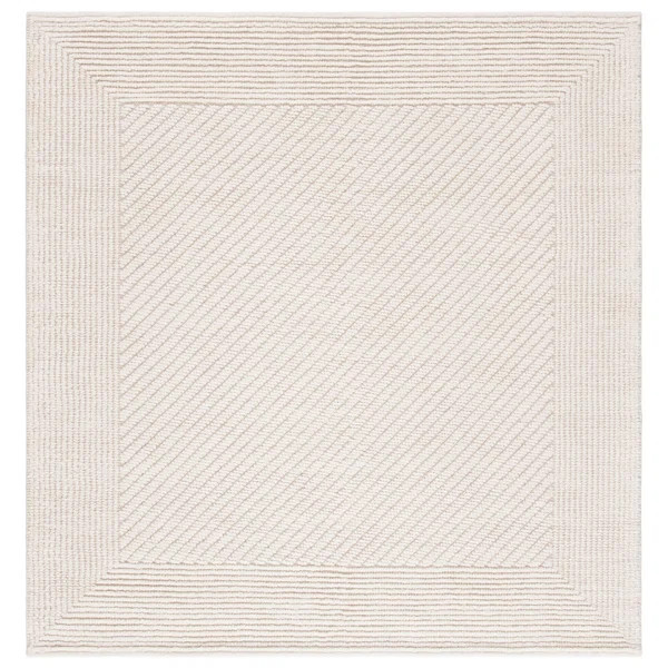 Brookneal Hand-Woven Flatweave Wool/Cotton Ivory Area Rug | Wayfair Professional