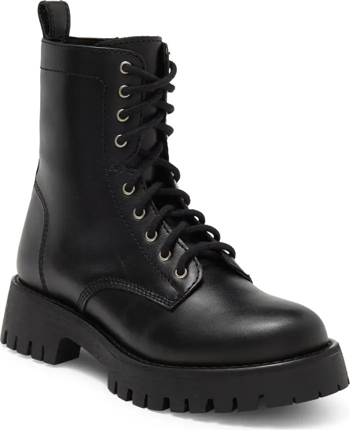 Steve Madden Linze Lug Sole Combat Boot (Women) | Nordstromrack | Nordstrom Rack