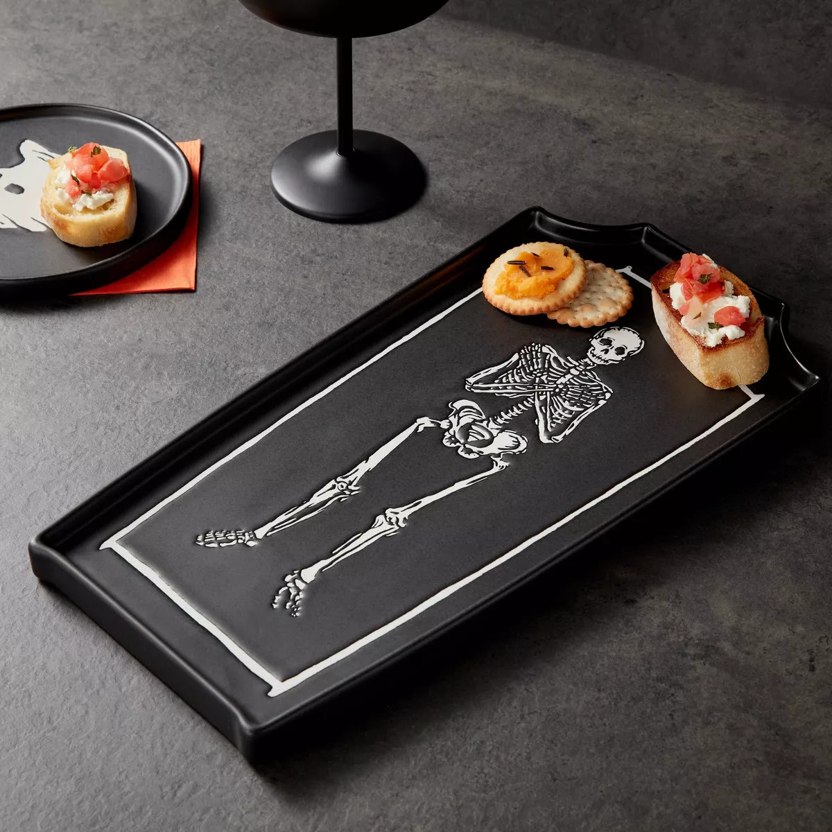 Stoneware Serving Platter 'Skeleton' - Threshold™ | Target