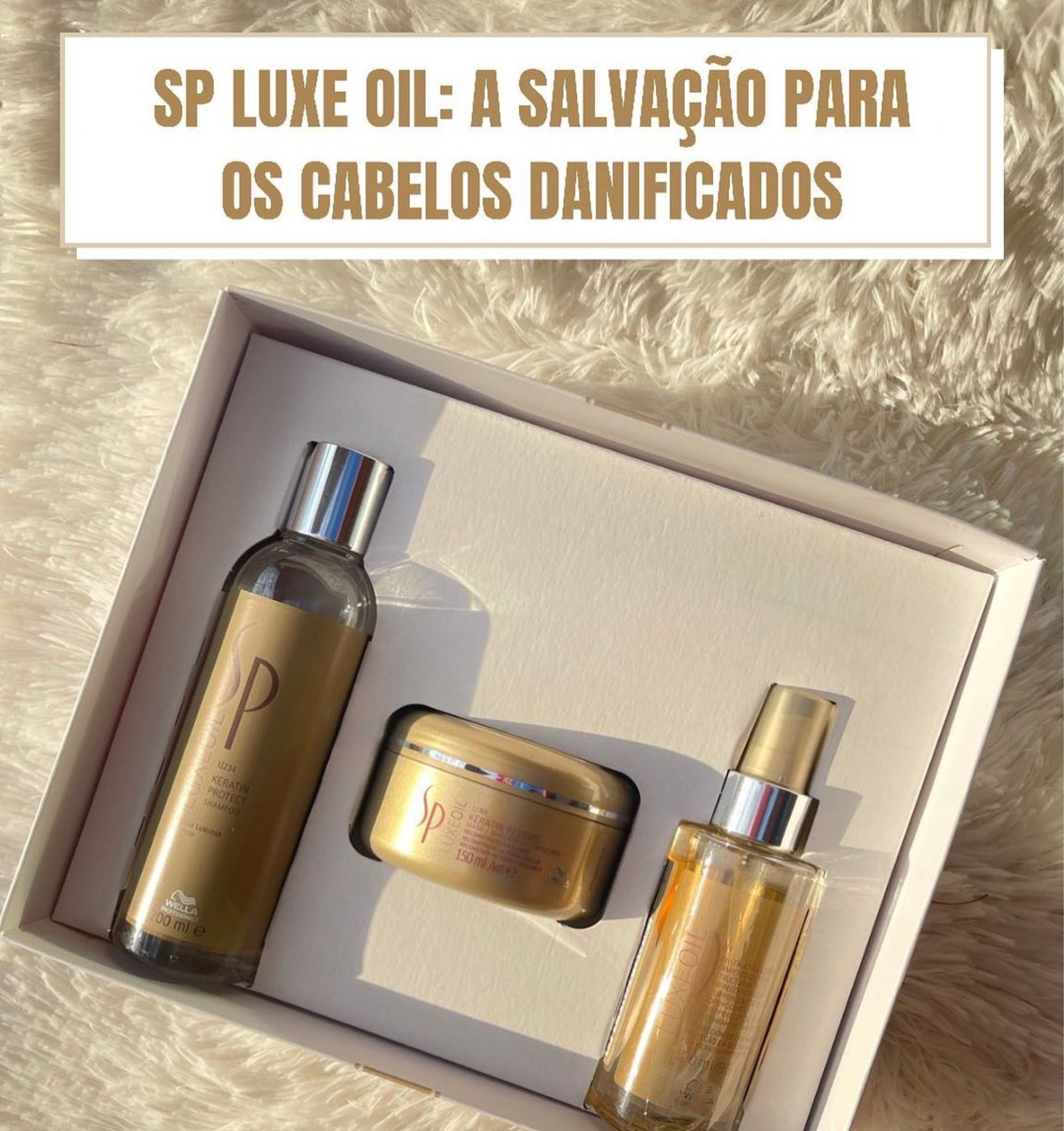 ✨ LINHA WELLA SP LUXE OIL - RECONSTRUÇÃO PARA SALVAR OS FIOS ✨

Oieee! Tudo bem com vocês? Hoje vamos falar dessa linha INCRÍVEL da Wella: SP Luxe Oil ✨

👉🏻 Essa linha é indicada para o tratamento de cabelos danificados, que reconstrói as áreas fragilizadas da fibra capilar, controla o frizz e confere brilho e maciez. Além disso, protege os fios ao formar uma película invisível ao redor deles.

👉🏻 Tem em sua composição: Panthenol, oleo de Jojoba, Óleo de Amêndoa, Óleo de Argan, que são ricos em vitaminas e ajudam a nutrir e hidratar a fibra capilar; e Queratina: que auxilia na reparação e proteção dos fios.

🧏🏻‍♀️ o que eu achei: Apesar de ser uma linha que promete reconstruir o fio, diferente de outras linhas com a mesma finalidade, a SP Luxe Oil não deixa o cabelo pesado e com aquele aspecto áspero. Pude notar que desde o shampoo até a finalização com o óleo o cabelo fica muito macio, sedoso e levíssimo. De cara posso dizer que esse kit foi um dos melhores investimentos para os cabelos que já fiz até hoje, ele cumpre absolutamente tudo que promete.

#LTKbeauty #LTKbrasil