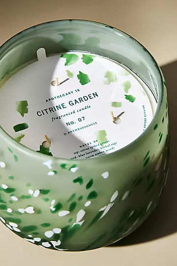 Apothecary 18 Glass Jar Candle | Anthropologie (US)