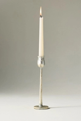 Aurora Metal Taper Candle Holder | Anthropologie (US)