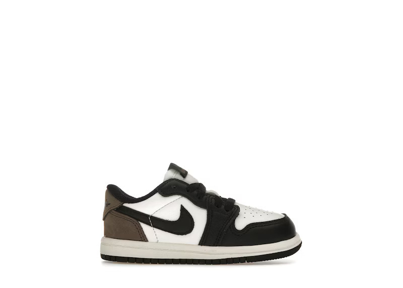 Jordan 1 Retro Low OG Mocha Sneakers in White/Black/Dark Mocha | StockX